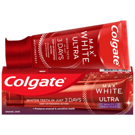 Colgate Max White Ultra Multiprotect Wybielaj Ca Pasta Do Z B W Colgate