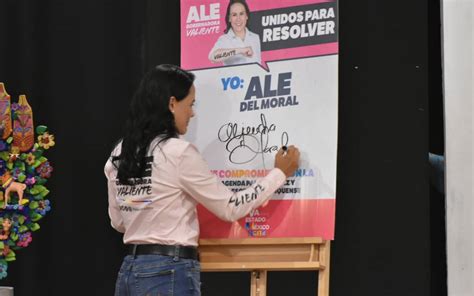 Alejandra del Moral firmó agenda para la Niñez y Adolescencia