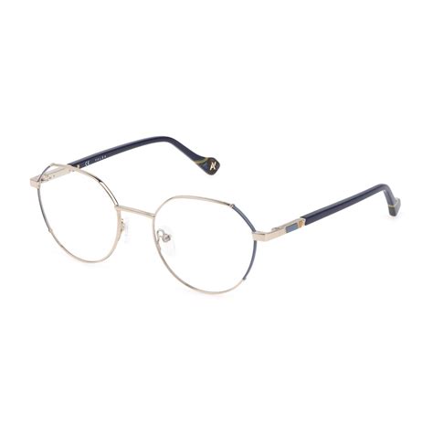 Yalea VYA039 Valentina 0492 Light Gold Eyeglasses Woman