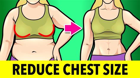 Exercises To Reduce Chest Size Home Training Youtube