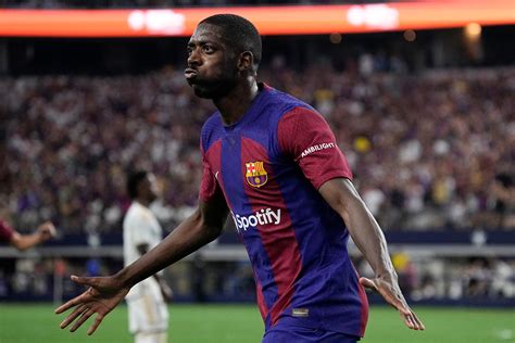 Dembélé Leaving Barcelona for PSG Ligue 1 Brings Joy to French Boss