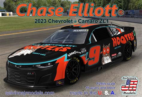 CHEVROLET CAMARO ZL1 NASCAR 2023 - CHASE ELLIOT - NASCAR 2023 – dmodelkits