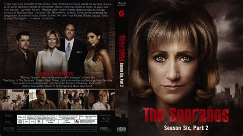 The Sopranos: Season 6: Part 2 blu-ray cover (2007) R1