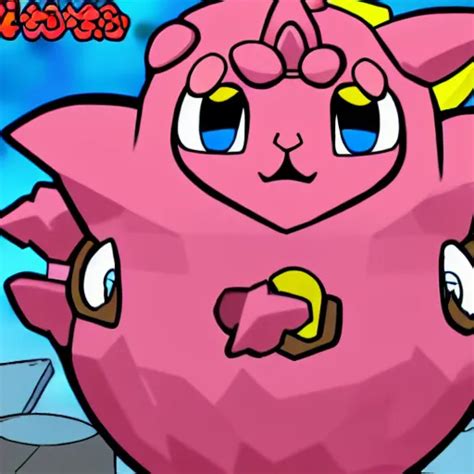 Jigglypuff In Hell Fighting Demon Hordes With A Stable Diffusion