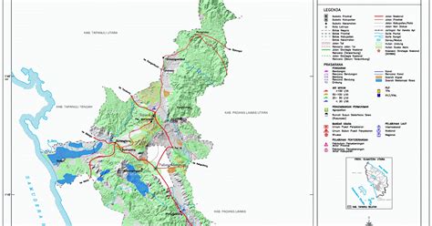 Peta Kabupaten Tapanuli Selatan