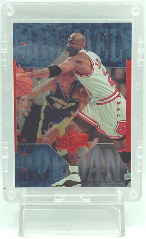 Vintage Upper Deck Athlete Of The Century Michael Jordan Card