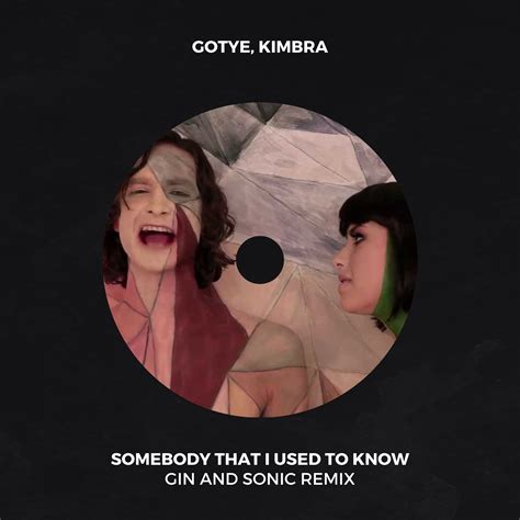 Gotye Kimbra Somebody That I Used To Know Gin And Sonic Remix By