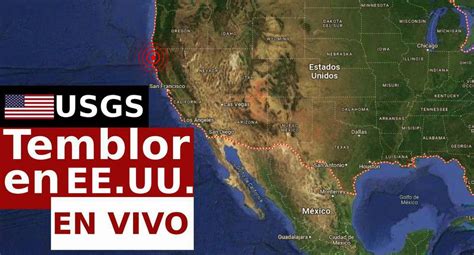 Temblor En Ee Uu Hoy De Abril En Vivo Ltimos Sismos Con Hora