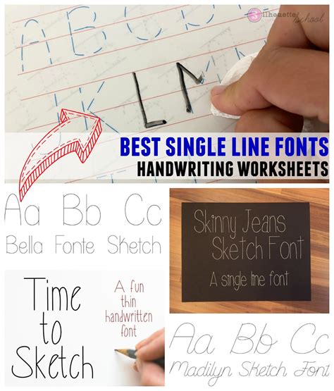 Diy Reusable Tracing And Handwriting Sheets Silhouette School