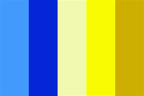 yellow and blue styling gradient Color Palette