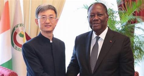 C Te D Ivoire En Fin De Mission L Ambassadeur De Chine Rassurant