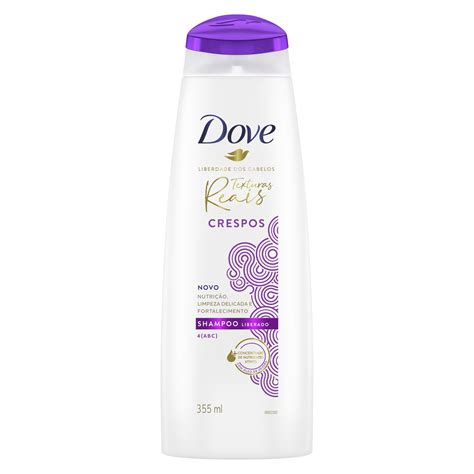 Shampoo Dove Texturas Reais Crespos 355ml Dove