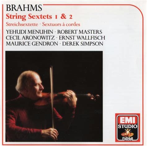 Yehudi Menuhin Brahms String Sextets Nos Cd Rip