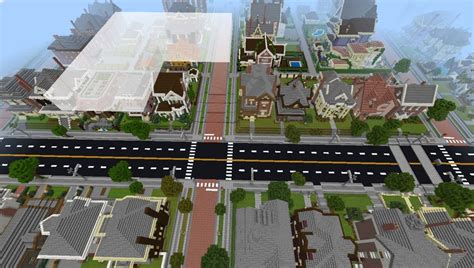 The Neighborhood Mcpe Map All For Minecraft Pe Game