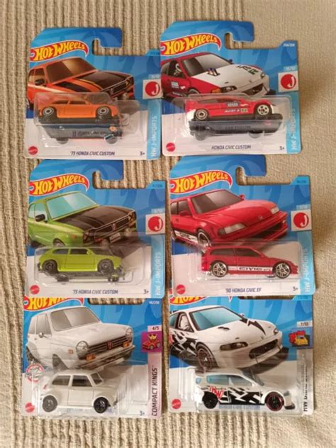 HONDA CIVIC CUSTOM Hot Wheels HW Carte Courte EUR PicClick FR