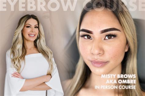 Misty Contour Brows Aka Ombre Brows Group Eyebrow Ink Styling