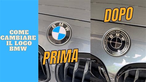 SOSTITUZIONE LOGO STEMMA BMW TUTORIAL Bmw Colomotors YouTube