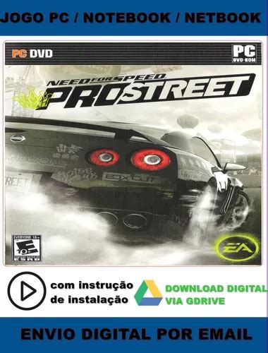 Need For Speed Prostreet Pc Jogo Digital Escorrega o Preço