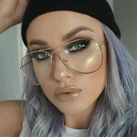 Stylish Classic Aviator Clear Lens Aviator Glasses Clear Aviator Glasses Glasses Fashion