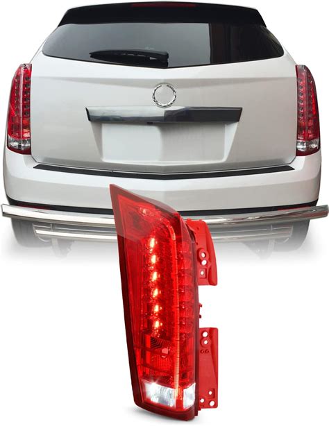 Amazon Akkon For Cadillac Cts Door Sedan Red Clear Rear Tail