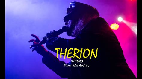 Therion Lemuria Piraeus Club Academy Athens 1512023 Youtube