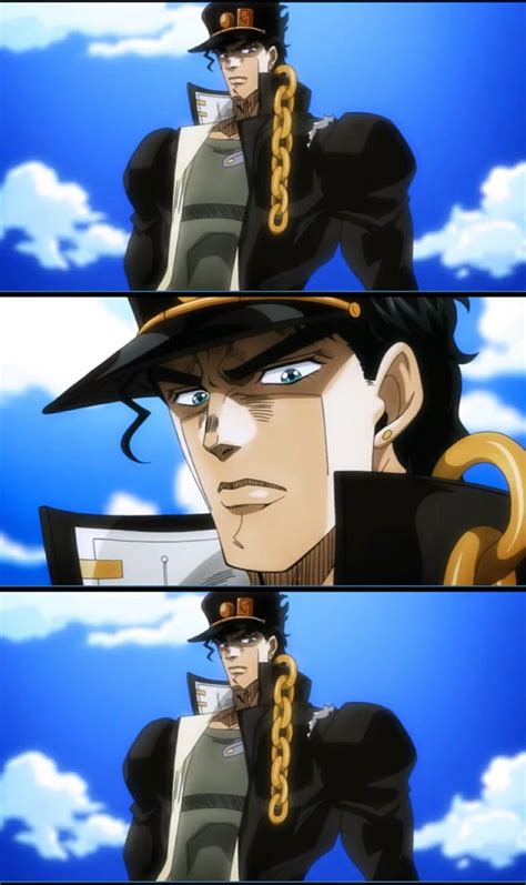 Pin En 𝙹𝙹𝙱𝙰 Joestar Jotaro Jojo Ilustración Japón