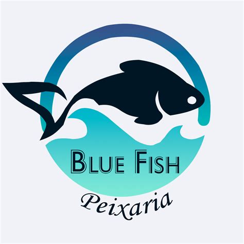 Logo Peixaria Blue Fish On Behance