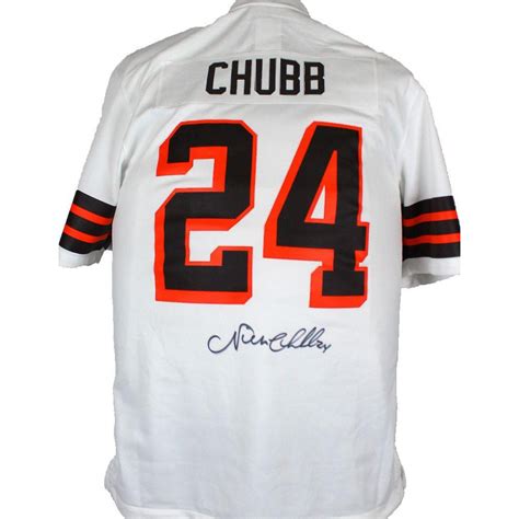 Nick Chubb Signed Browns Jersey (Beckett) | Pristine Auction