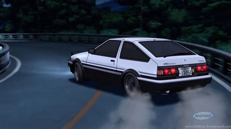 Toyota Ae86 Anime Wallpapers Wallpaper Cave