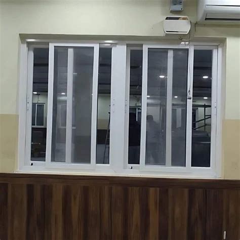 Upvc Sliding Window With Mesh At Rs 410 Sq Ft Unplasticized Polyvinyl