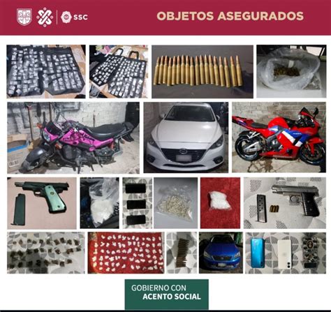 Detienen en CDMX a presunto líder de célula delictiva y a 10 más