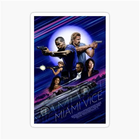 Miami Vice Sticker By Lilidan Redbubble