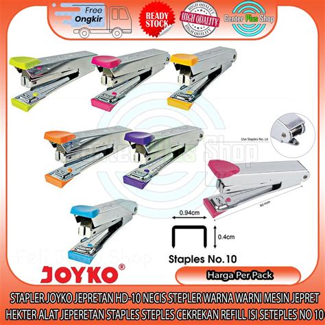 Jual Stapler Joyko Hd Stepler Necis Alat Penjepret Kertas Paper