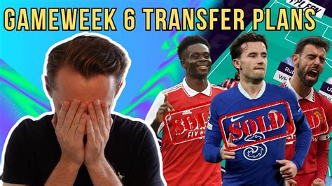 FPL GAMEWEEK 6 TRANSFER PLANS TIME TO WILDCARD Fantasy Premier