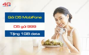 Hướng dẫn đăng ký gói D5 MobiFone nhận 1GB ngày chỉ 5 000đ