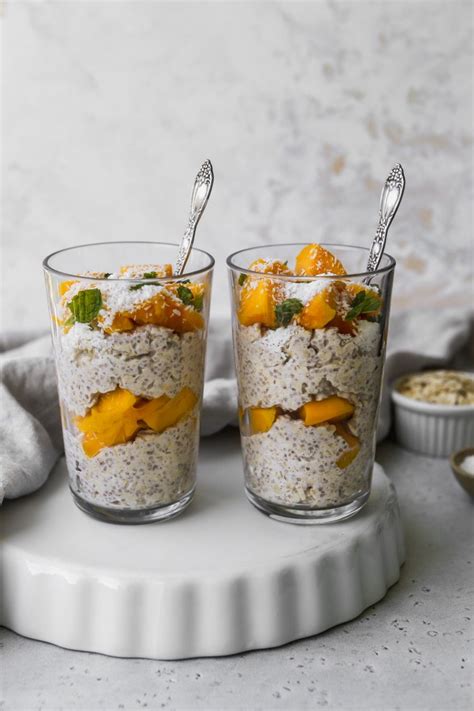 Easy Mango Overnight Oats Walder Wellness Rd