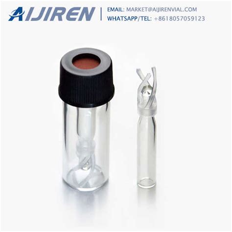 Certified 2ml 9mm Screw Thread Vials Ii Aijiren Hplc Lab Vials