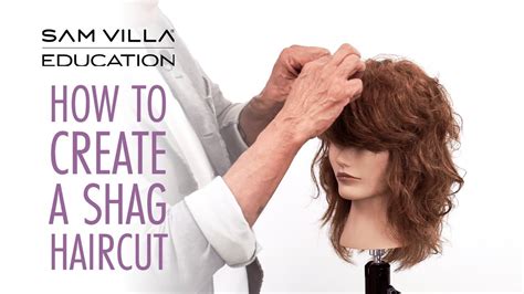 How To Create A Modern Shag Haircut Youtube