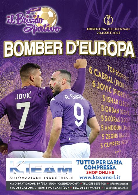 Il Brivido Sportivo Speciale Conference League Fiorentina Lech Poznan