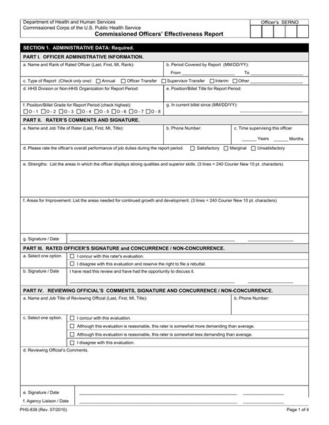 Form Phs Fill Out Printable Pdf Forms Online