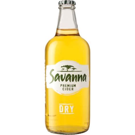 Savanna Premium Dry Cider Bottle 500ml Check That