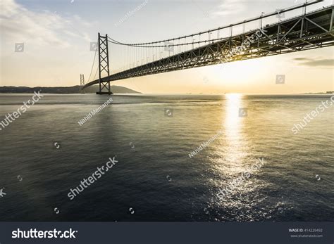 Akashi Kaikyo Bridge Worlds Longest Suspension库存照片414229492 Shutterstock