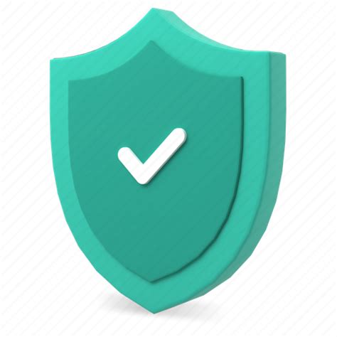 Shield Security Protection 3d Illustration Download On Iconfinder