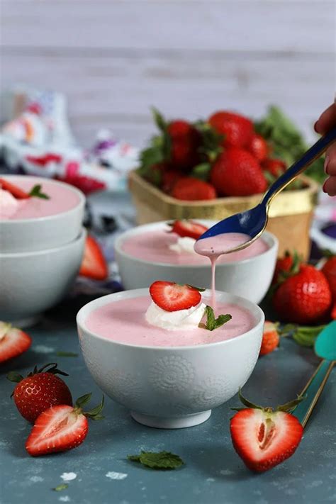 Chilled Strawberry Soup Recipe Video The Suburban Soapbox