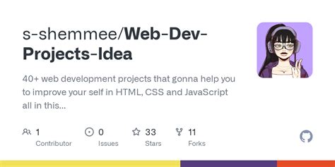 Github S Shemmee Web Dev Projects Idea 40 Web Development Projects That Gonna Help You To