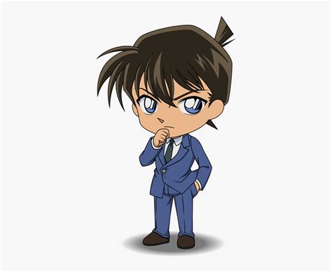 Detective Conan Characters Chibi, HD Png Download - kindpng