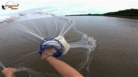 Pesca De Tarrafa Na Lagoa Dos Quadros YouTube