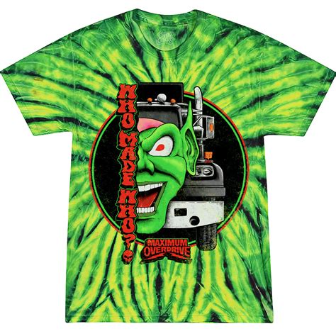 Maximum Overdrive 1986 Officially Licensed Apparel Collection