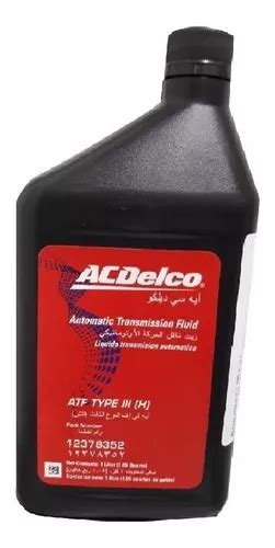 Aceite Hidráulico Y Caja Acdelco Atf Dexron 3 Semi Sint 1l