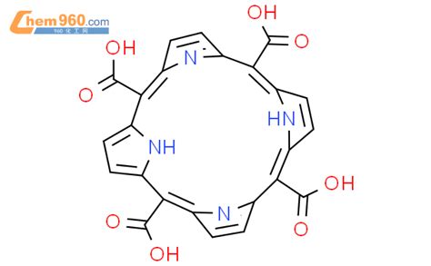 634165 72 3 21H 23H Porphine 5 10 15 20 tetracarboxylic acid化学式结构式分子式